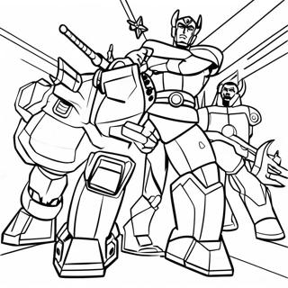 Bojanka Voltron Tim U Borbi 100371-38974