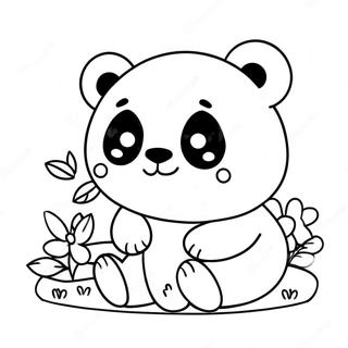 Slatki Kawaii Panda Bojanka 100576-39141