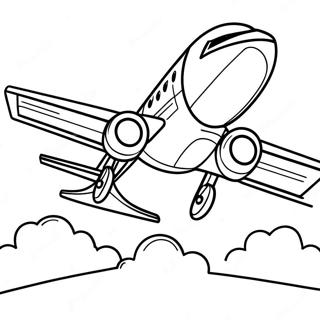 Bojanka Aviona Koji Uzlece 100906 39394