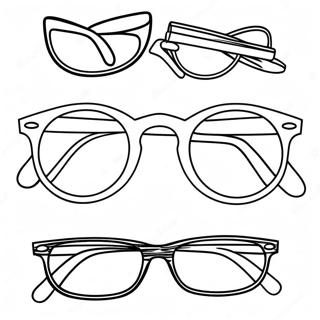Stranica Za Bojanje Naocara 101341 39835