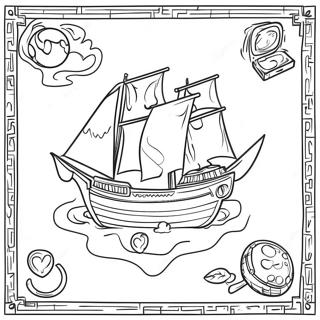 Stara Mapa Blaga Stranica Za Bojanje 101368-39755