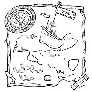 Stara Mapa Blaga Stranica Za Bojanje 101368-39756