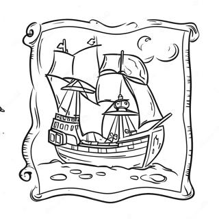 Stara Mapa Blaga Stranica Za Bojanje 101368-39864