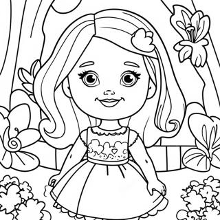 Barbika Celsi U Carobnom Vrtu Bojanka 101419-39902