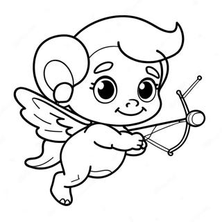 Sarmantni Kupid Sa Lukom Za Bojanje 10156-391