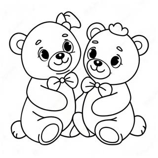 Slatki Medvedici Za Bojanje 10157-95