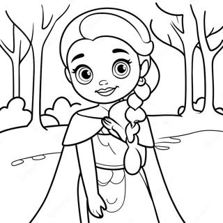 Magicna Elza U Zimskom Pejzazu Bojanka 101653 40081