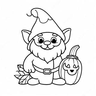 Bojanka O Slatkom Halloween Patuljku Sa Bundevom 101756-40164