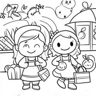 Bojanka Srecna Deca Na Pijaci 102092-40430