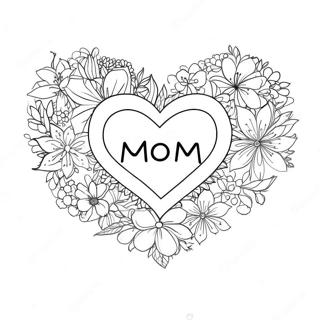 Bojanka Prelepa Srce Mama 102218-40520