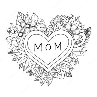 Bojanka Kreativna Srce Mama 102220-40527