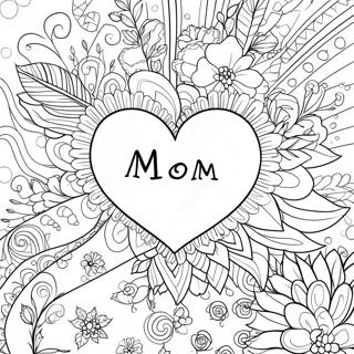 Bojanka Sarena Srce Mama 102221-40532