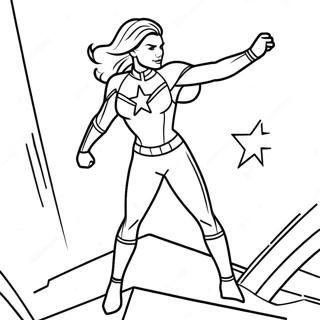 Bojanka Sa Kapetanom Marvel U Akciji 102529-40764