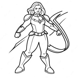 Bojanka Sa Kapetanom Marvel U Borbenom Oklopu 102531-40770