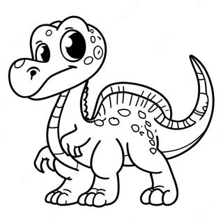 Slatki Beba Indoraptor Bojanka 102609 40831