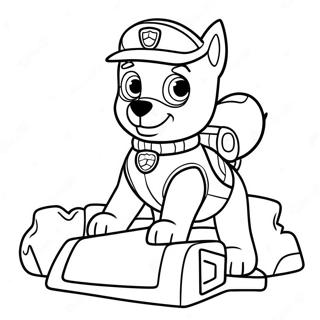 Rabl Sa Gradevinskom Opremljenom Paw Patrol Bojanka 102942 41086
