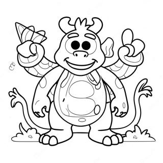 Bojanka Luda Sa Cudovisnim Prijateljima 103098-41212