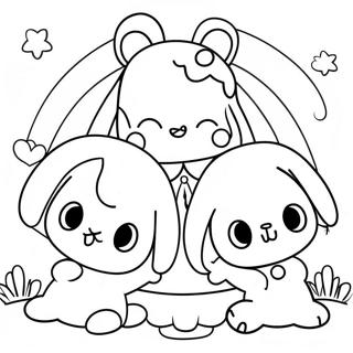 Bojanka Sarmantni Cinnamoroll Sa Prijateljima 103869 41811