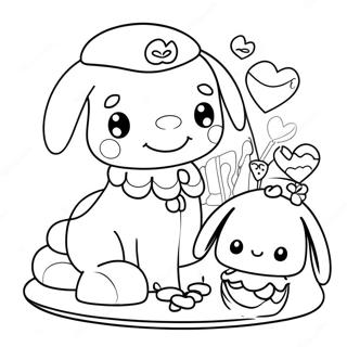 Bojanka Sarmantni Cinnamoroll Sa Prijateljima 103869 41812