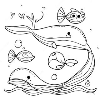 Srecna Porodica Plavih Kita Bojanka 103973-41891