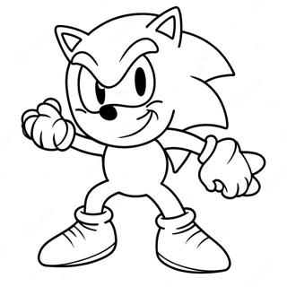 Sonic Jez Sa Bozicnim Sesirom Bojanka 104046-41938