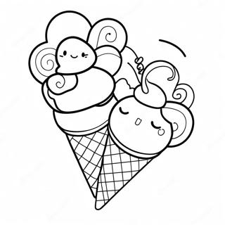 Ukusna Bojanka Sa Sladoledom 10410 2783