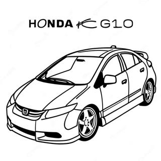 Bojanka Honda Civic 104430-42236