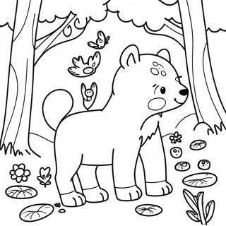 Bojanka Avanturisticke Sumske Zivotinje 104537-42331