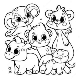 Divne Zivotinje Iz Skzoo Bojanka 104869-42583