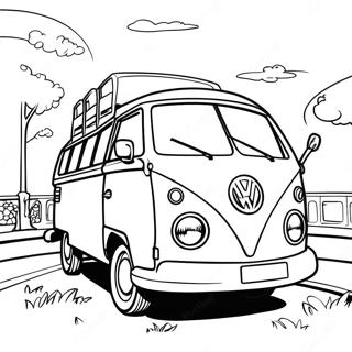 Bojanka Vintage Volkswagen Kombi 104895-42601
