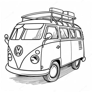 Bojanka Vintage Volkswagen Kombi 104895-42604