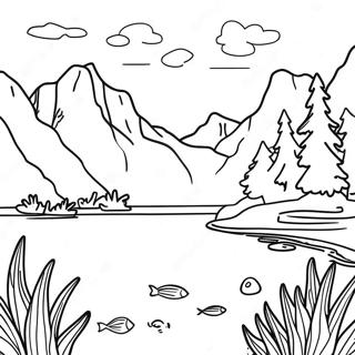 Bojanka Nacionalnog Parka Sa Mirnim Jezerom 105049-42723