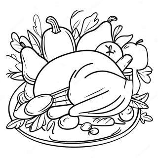 Porodicna Gozba Za Dan Zahvalnosti Bojanka 10510 1580