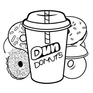 Bojanka Sarenog Dunkin Donuts Solje 105742-43272