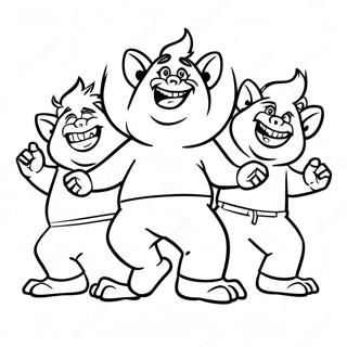 Floyd Trol Plese Sa Prijateljima Bojanka 106338 43738