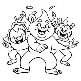 Floyd Trol Plese Sa Prijateljima Bojanka 106338 43739