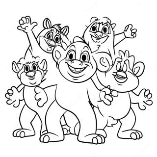 Floyd Trol Plese Sa Prijateljima Bojanka 106338 43740