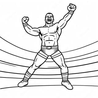 Bojanka Wwe Rvaca Koji Skace Na Protivnika 107026-44270
