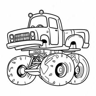 Smesna Bojanka Monster Truck A 107157-44387