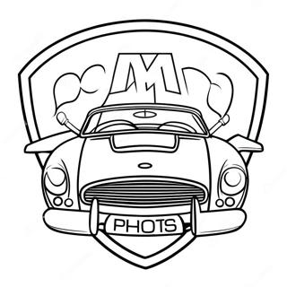 Bojanka Loga Sportskog Automobila 107181-44404