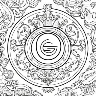 Bojanka Loga Luksuznog Automobila 107182 44406