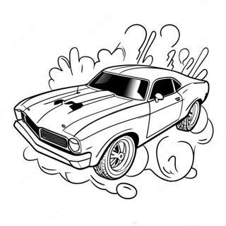 Bojanka Sarenog Automobila Za Trke U Akciji 107821-44900