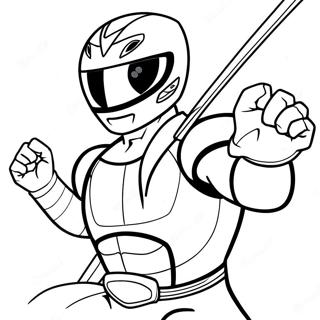 Crveni Ranger U Akciji Za Bojanje 10793-1372