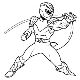 Zeleni Ranger Sa Zmajevom Nozem Za Bojanje 10796-716