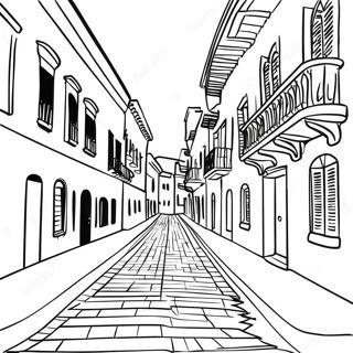 Zivopisna Boja Ulice Kartahene 108646-45547