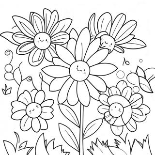 Bojanka Prelepih Cveca U Vrtu 109880 46571