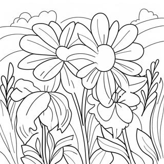 Bojanka Prelepih Cveca U Vrtu 109880 46572