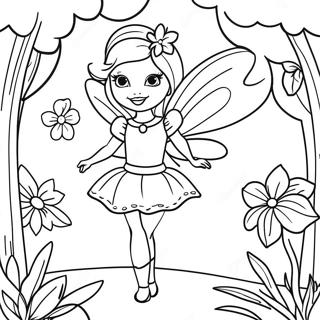 Zanosna Barbie Vila U Vrtu Bojanka 110137 46768