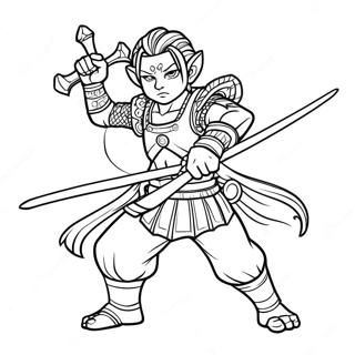 Bojanka Akedo Lik Sa Oruzjem 110267 46867