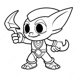 Elf U Akciji Skylanders Bojacka Stranica 111089 47526